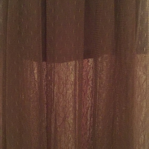 Free people beautiful sheer Midi skirt color beige - Picture 3 of 6